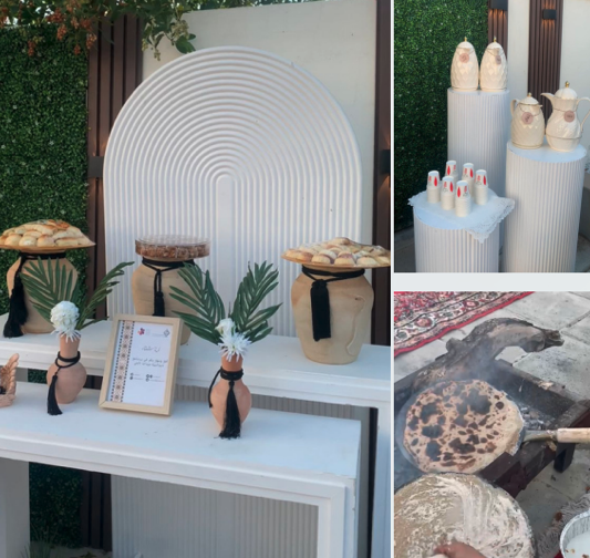 أقام ديوانية سيدات الحي لمة شتاء