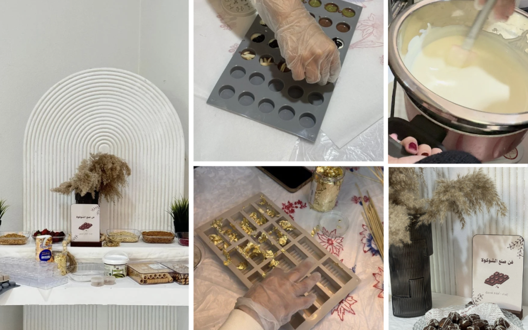 أقام نادي نماء للفتيات لتعزيز القيم برنامج صانعي الشوكولاتة